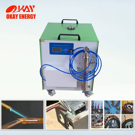 Hydrogen Gas Generator Electrolysis Copper Tube Brazing 